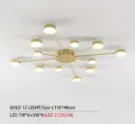 Drexel Irregular Spoke Round Ceiling Light tag1