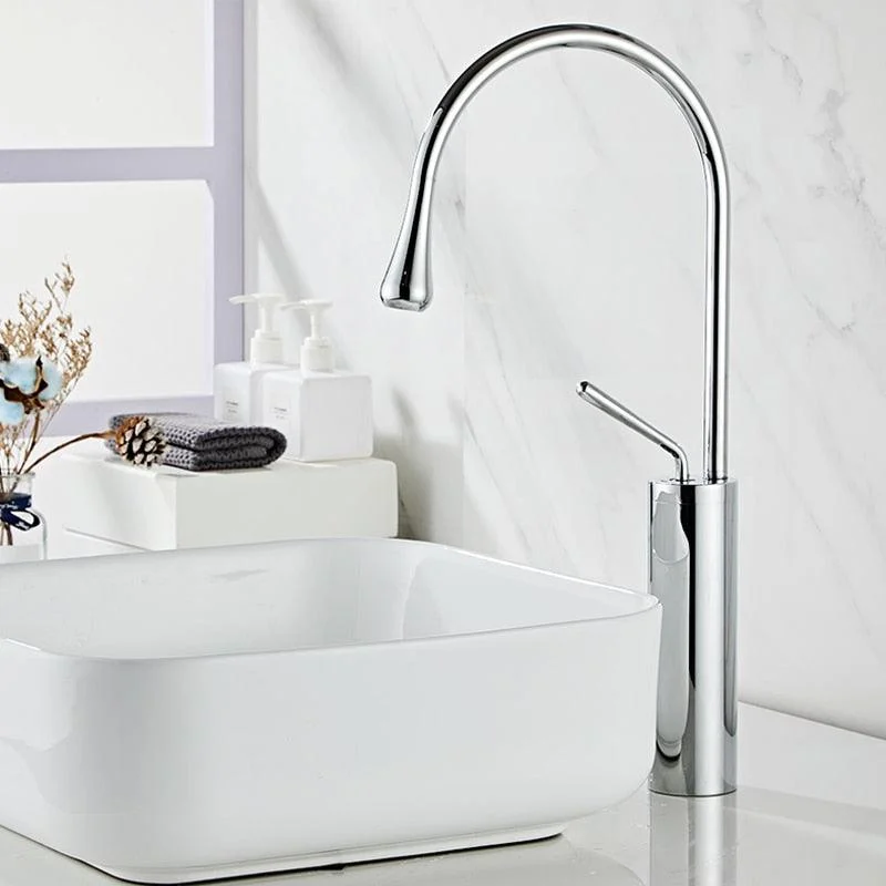 Drops Style Basin Faucet Bathroom Swivel Waterfall Faucet -  - #tag1#