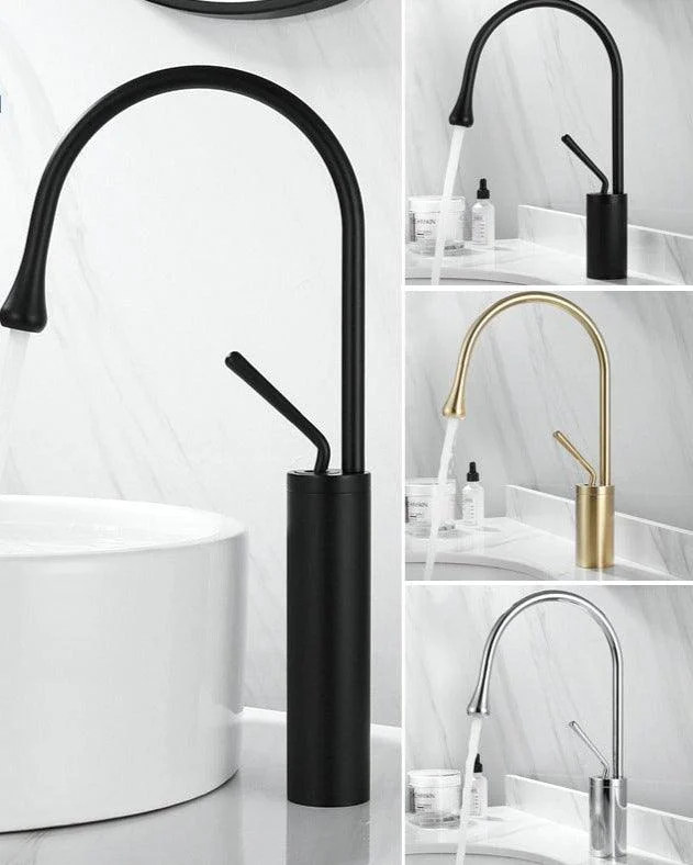 Drops Style Basin Faucet Bathroom Swivel Waterfall Faucet -  - #tag1#