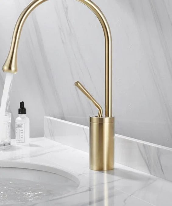 Drops Style Basin Faucet Bathroom Swivel Waterfall Faucet -  - #tag1#