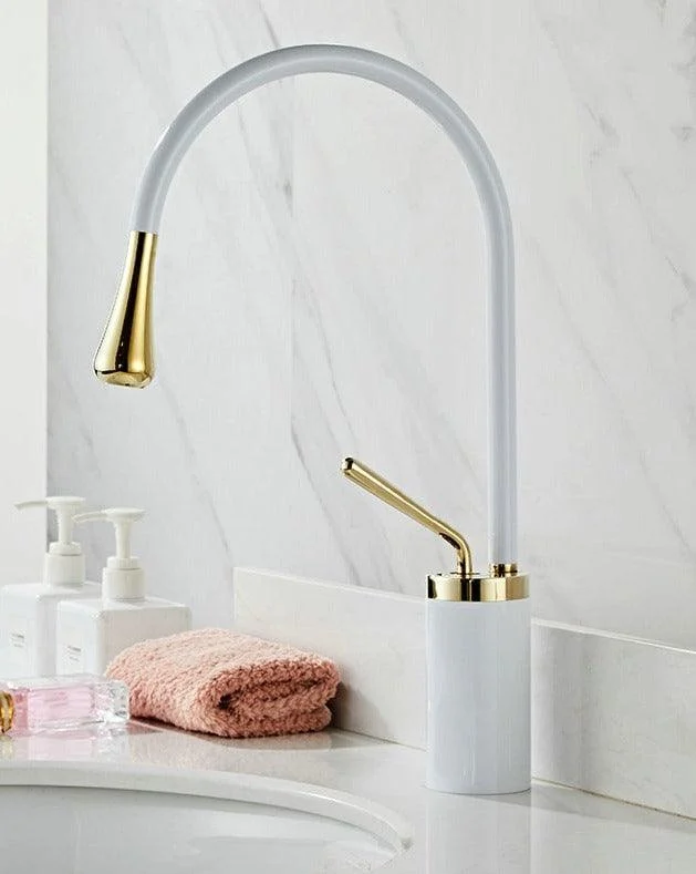 Drops Style Basin Faucet Bathroom Swivel Waterfall Faucet -  - #tag1#