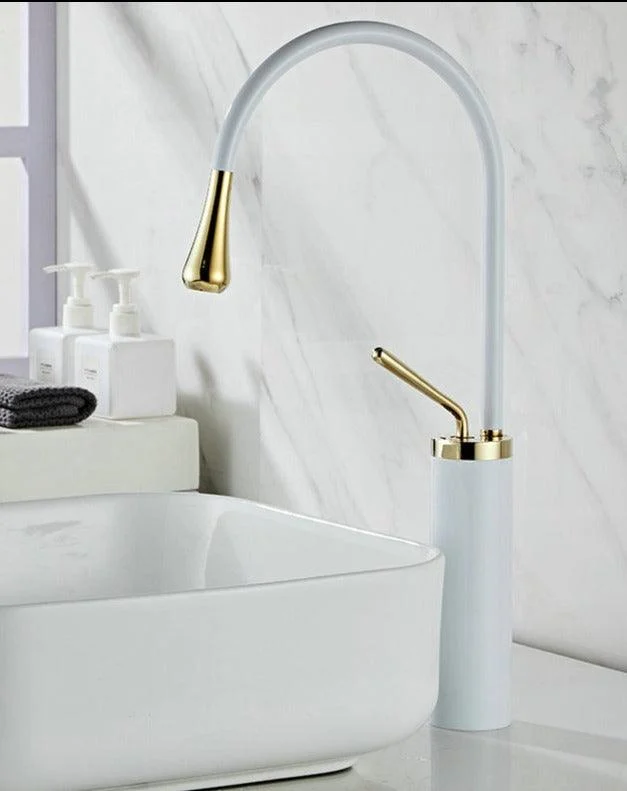 Drops Style Basin Faucet Bathroom Swivel Waterfall Faucet -  - #tag1#