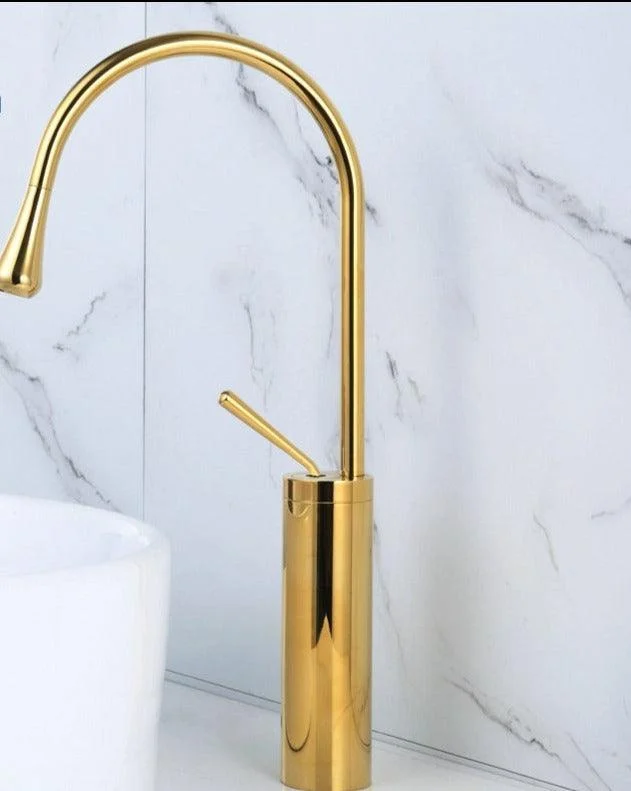 Drops Style Basin Faucet Bathroom Swivel Waterfall Faucet -  - #tag1#