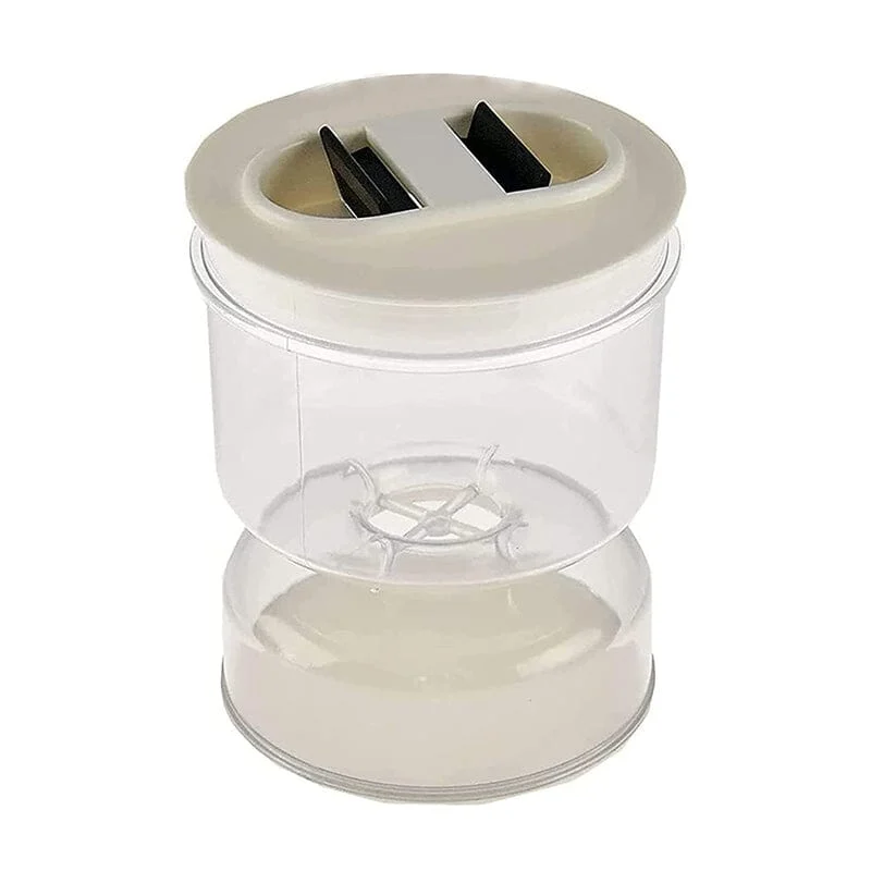Dry and Wet Dispenser Pickles Jar with Strainer Flip -  - #tag1#