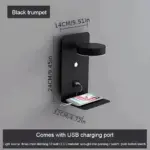 DualDelight_-_Aluminium_LED_bedside_wall_lamp_with_shelf_and_USB_charging_interface_-_-_tag1_-4196885 DualDelight Aluminium LED bedside wall lamp with shelf and USB charging interface tag1