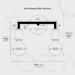 Dual Dazzle Wall Sconce tag1