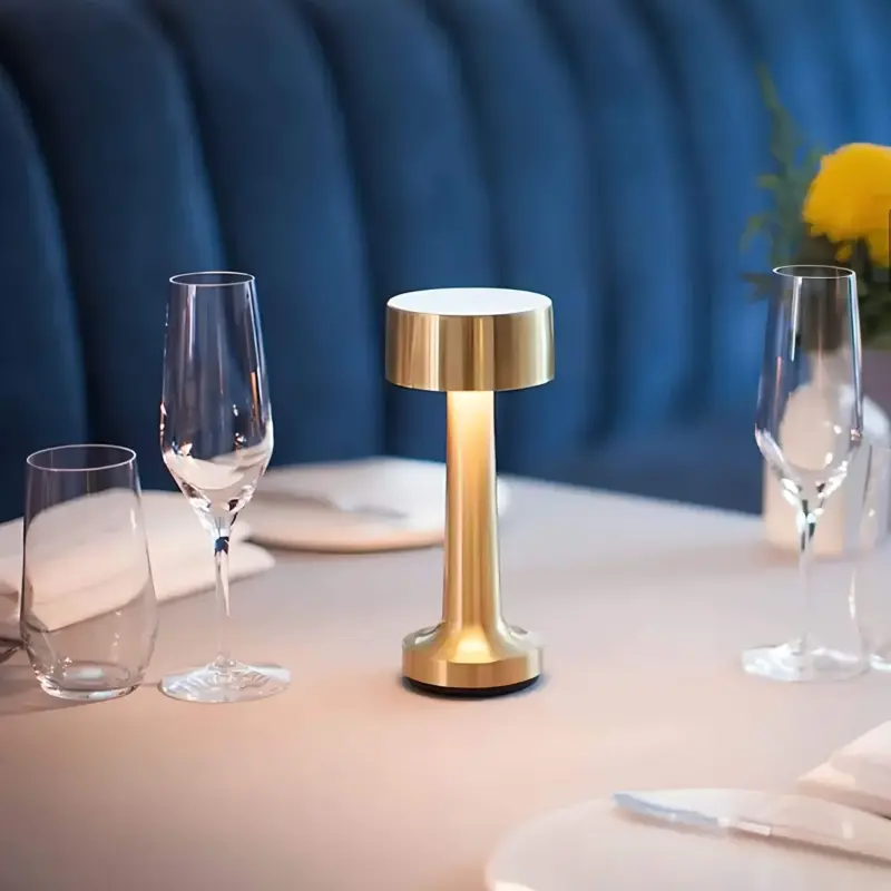 Dublin Design Tischlampe KabellosDimmerUSB C5