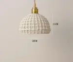 Dulcie Modern Vintage Pendant Light tag1
