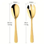 Duo-Serving_Cutlery_-_Premium_2-piece._Stainless_Steel_Salad_Fork_Spoon_Set_-_Cutlery_-_-_tag1_-4197106 Duo Serving Cutlery Premium 2 piece. Stainless Steel Salad Fork Spoon Set Cutlery tag1