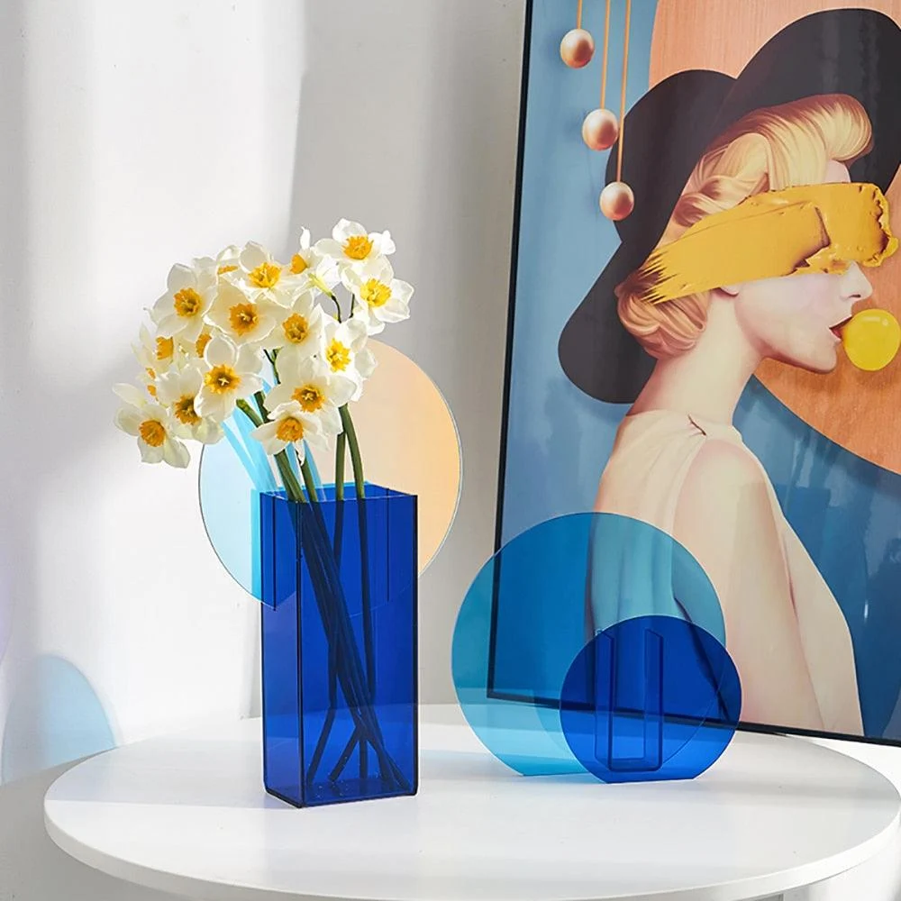 Duo Color Acrylic Vase -  - #tag1#