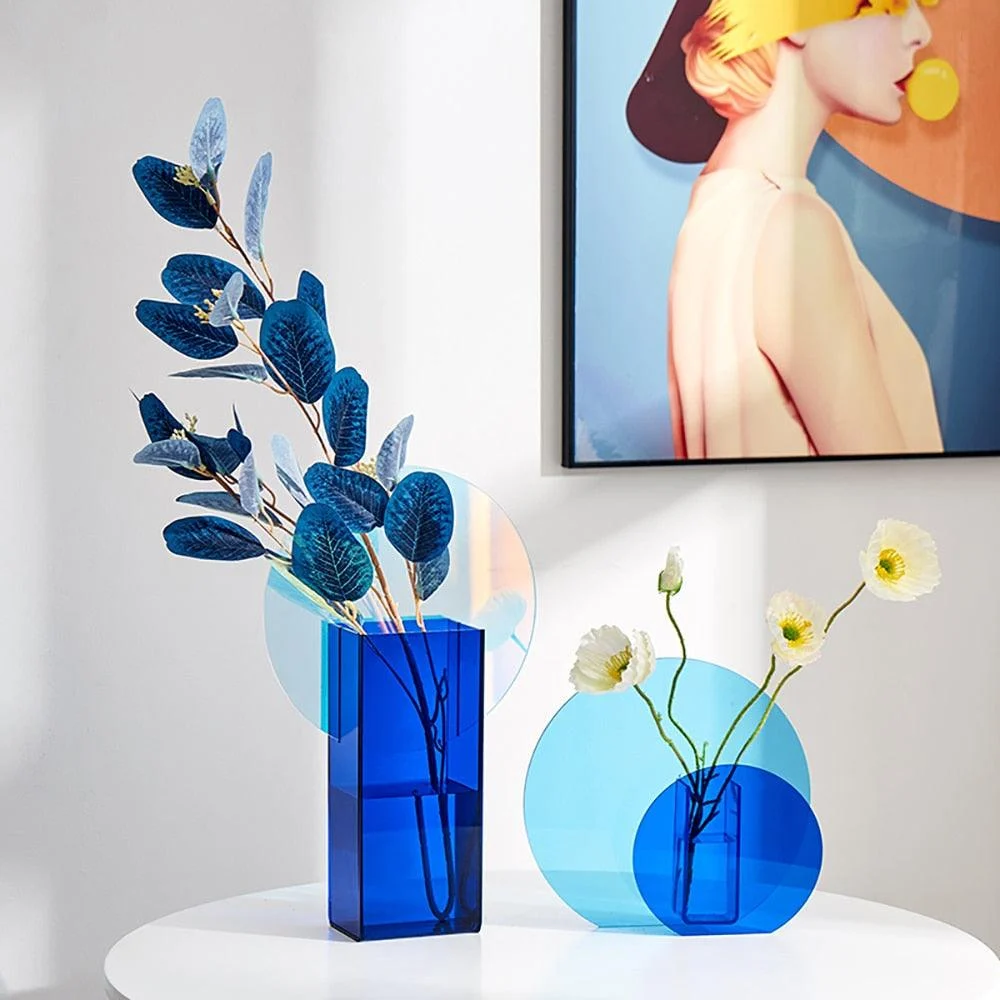 Duo Color Acrylic Vase -  - #tag1#