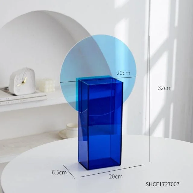 Duo Color Acrylic Vase -  - #tag1#