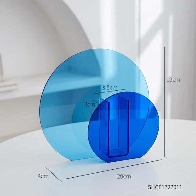Duo Color Acrylic Vase -  - #tag1#