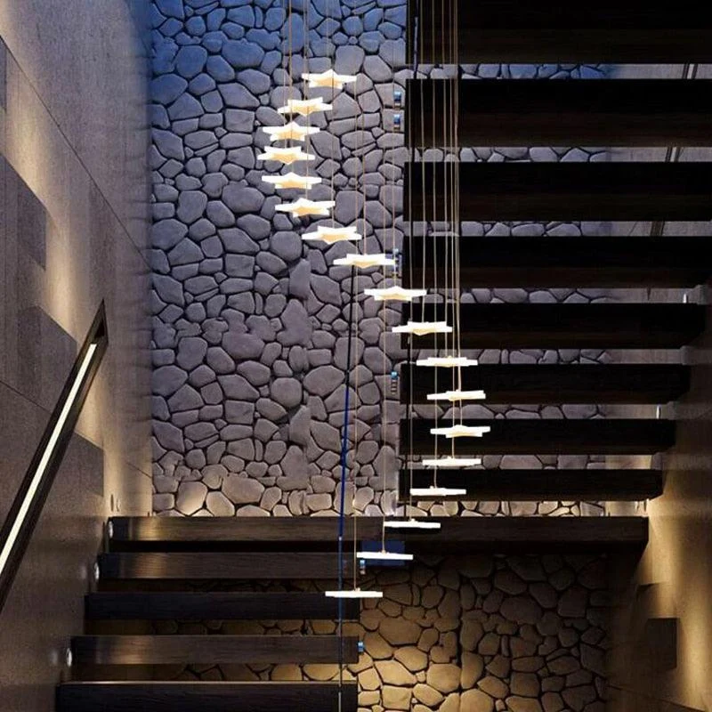 Duplex staircase chandelier led -  - #tag1#
