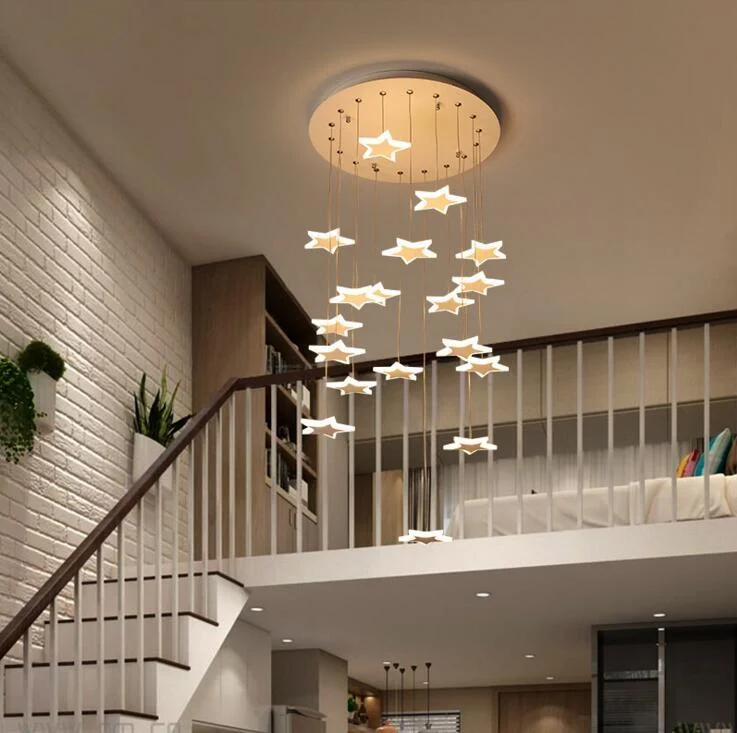 Duplex staircase chandelier led -  - #tag1#