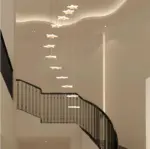 Duplex staircase chandelier led tag1