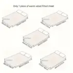 Dustproof Breathable Fitted Sheet Soft Comfortable Bedding Mattress Protector Cover tag1