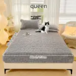 Dustproof Breathable Fitted Sheet Soft Comfortable Bedding Mattress Protector Cover tag1