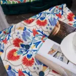 Dutch Velvet Square Seat Cushion tag1