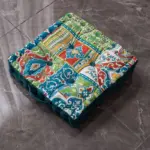Dutch Velvet Square Seat Cushion tag1