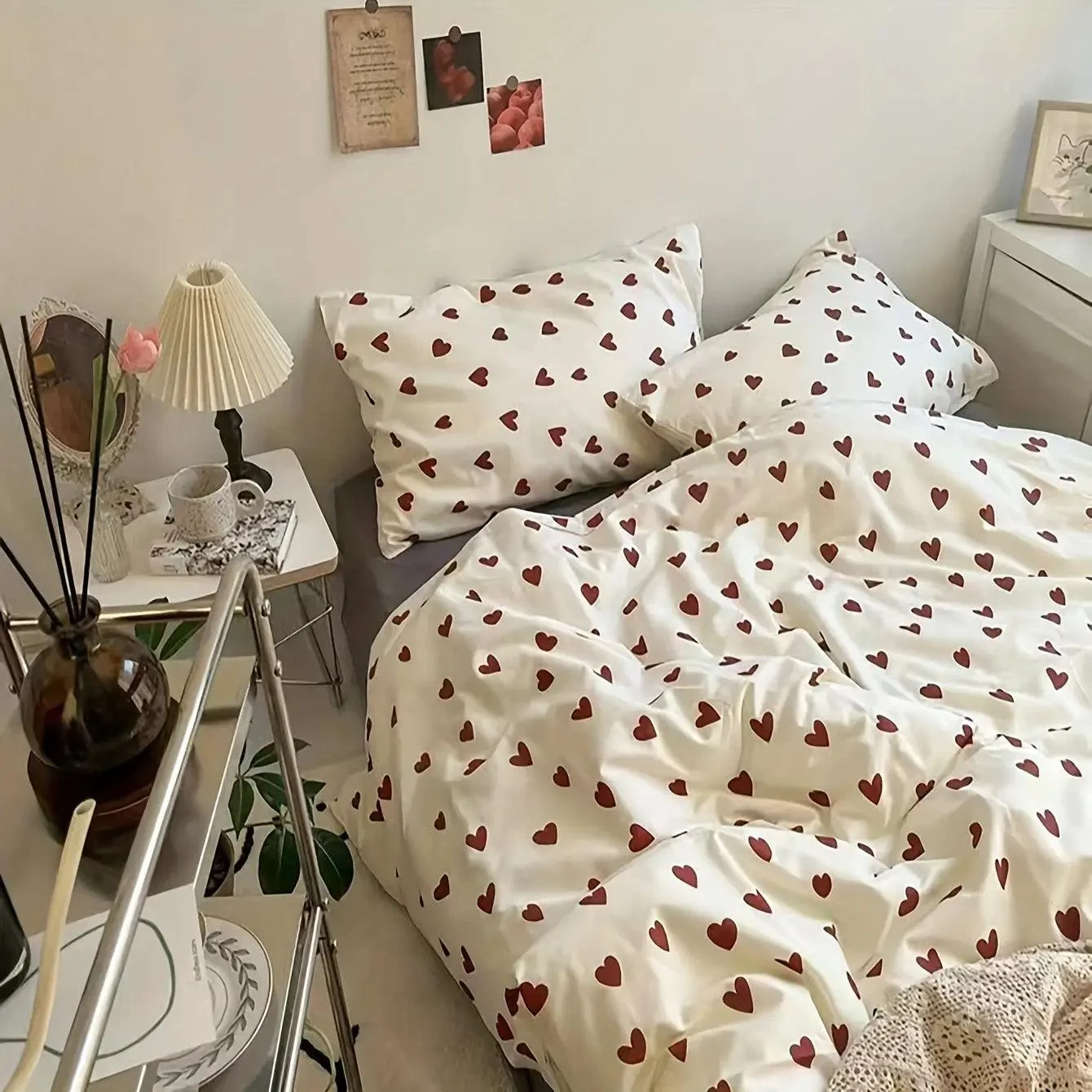 Duvet - Hearts - Duvet cover -  - #tag1#