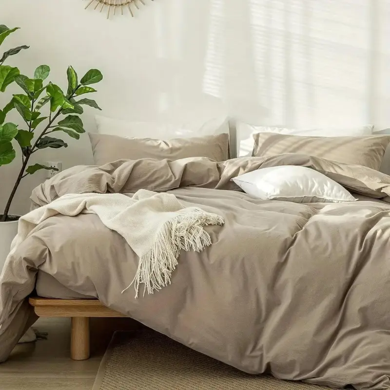 Duvet Khaki Duvet Cover tag1
