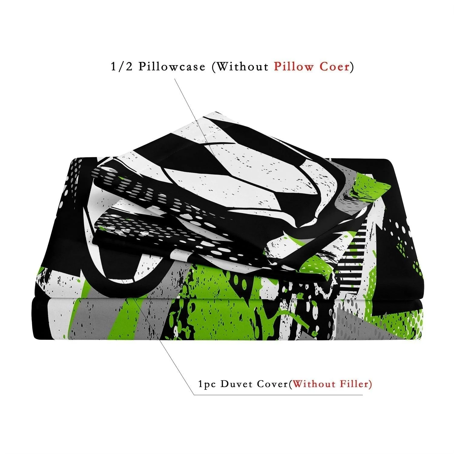 Duvet cover - FootballDream - Children's Bedding - Cozy Set -  - #tag1#