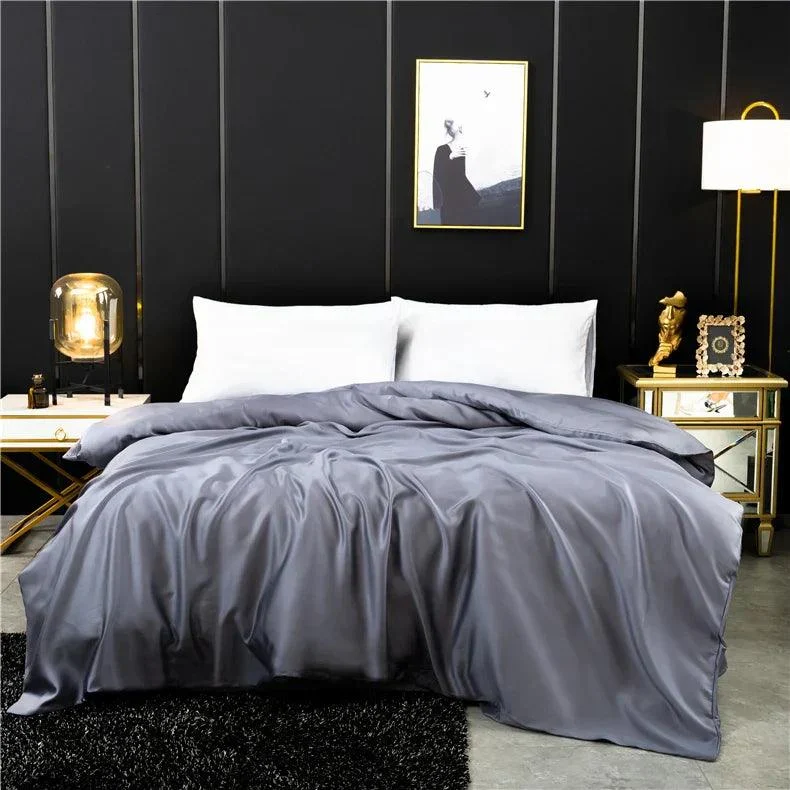 Duvet cover - SilkNest - Natural Silk - Solid Color -  - #tag1#