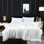 Duvet cover SilkNest Natural Silk Solid Color tag1