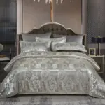 Duvet cover Wostar Summer side Jacquard tag1
