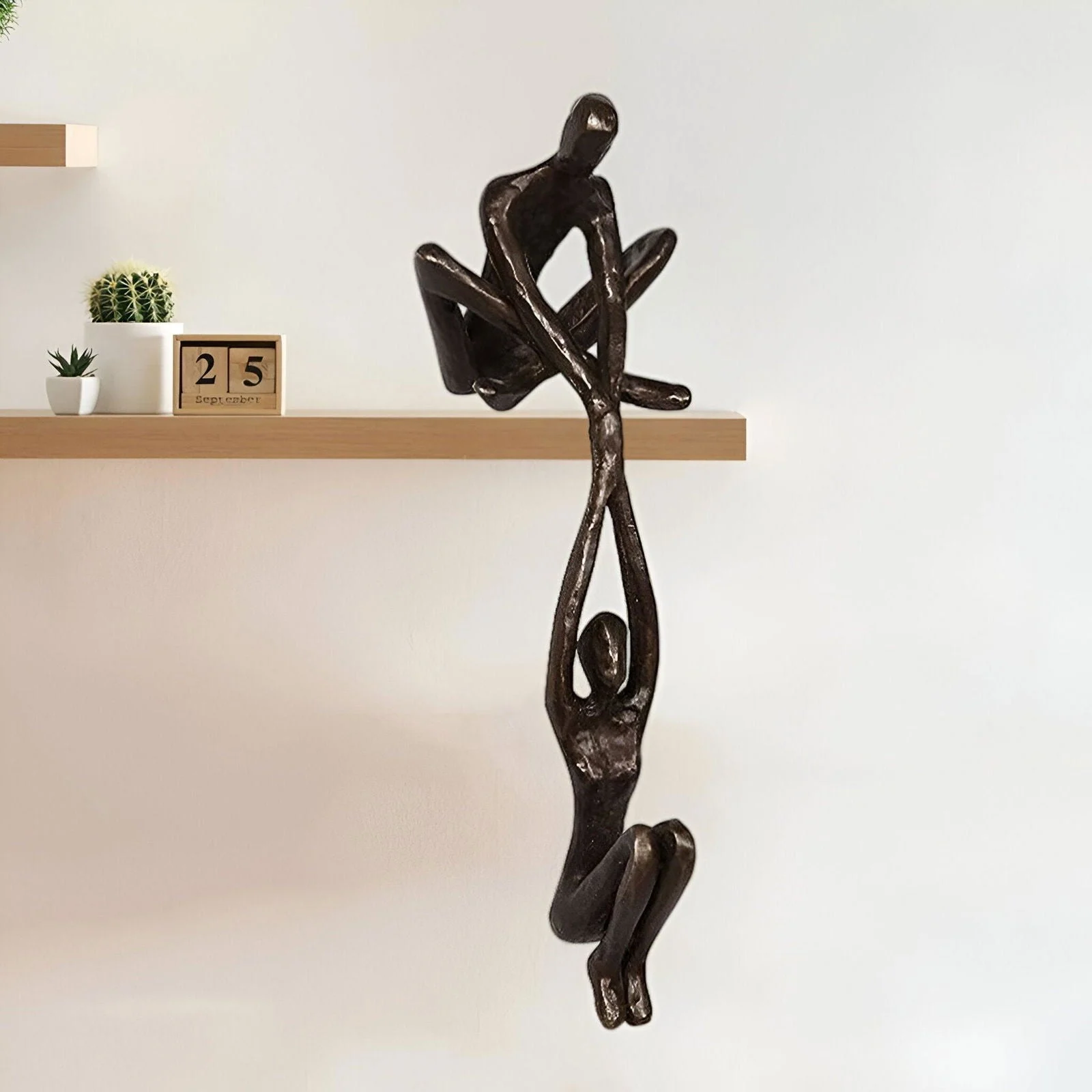 DynamicDuo - Man has Woman Figure Art Statue -  - #tag1#