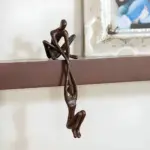DynamicDuo Man has Woman Figure Art Statue tag1