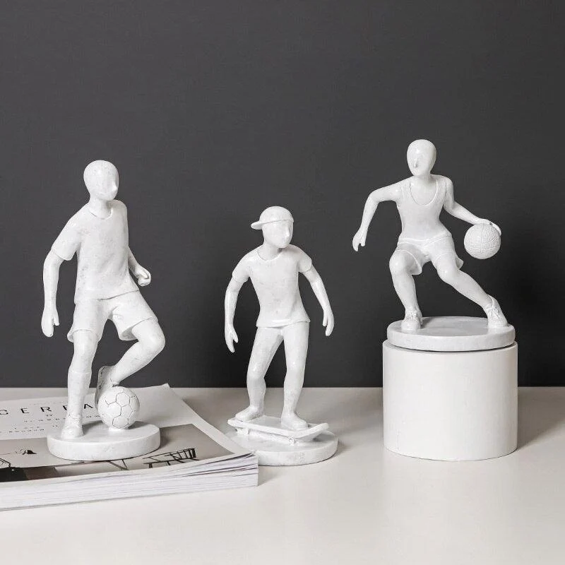 Dynamic Sports Player Figurine -