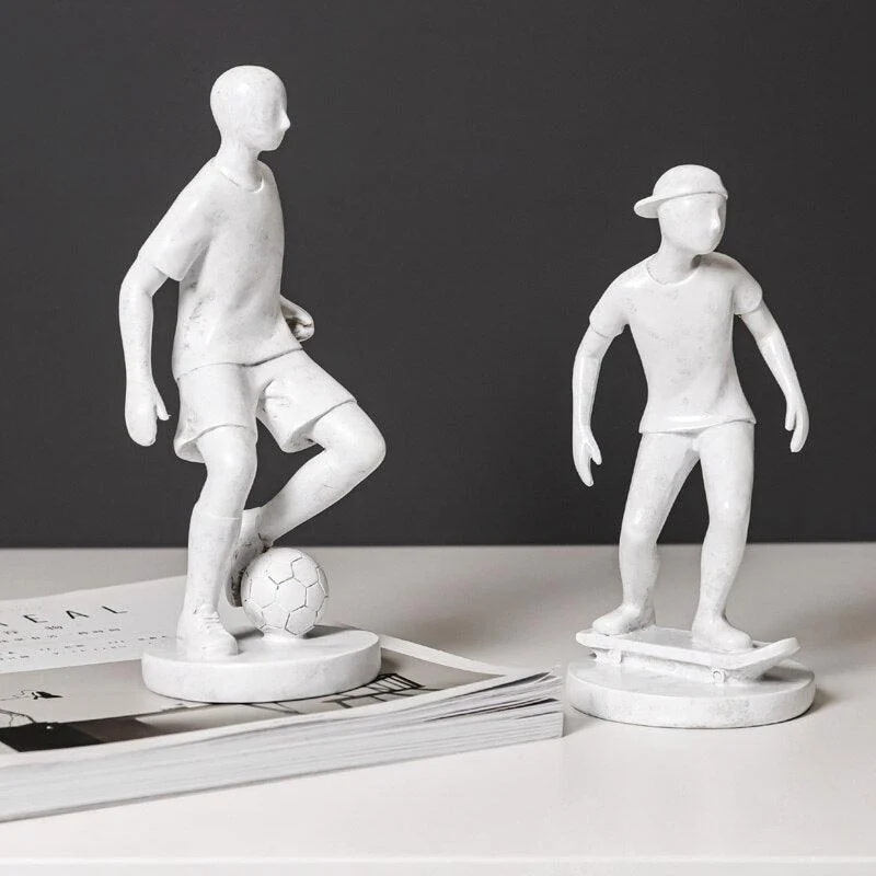 Dynamic Sports Player Figurine -