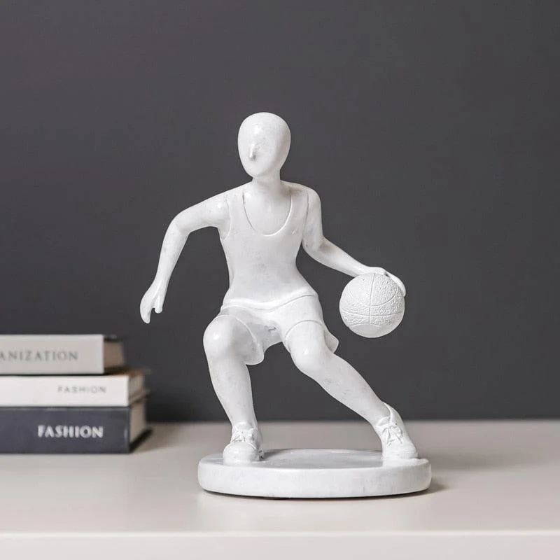 Dynamic Sports Player Figurine -