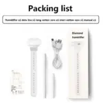 ELOOLE USB Portable Air Humidifier Diamond Bottle Aroma Diffuser Mist Maker For Home Office Humidification Detachable 5ec937df b39d 46c0 8e98 1e3fd499fcf2