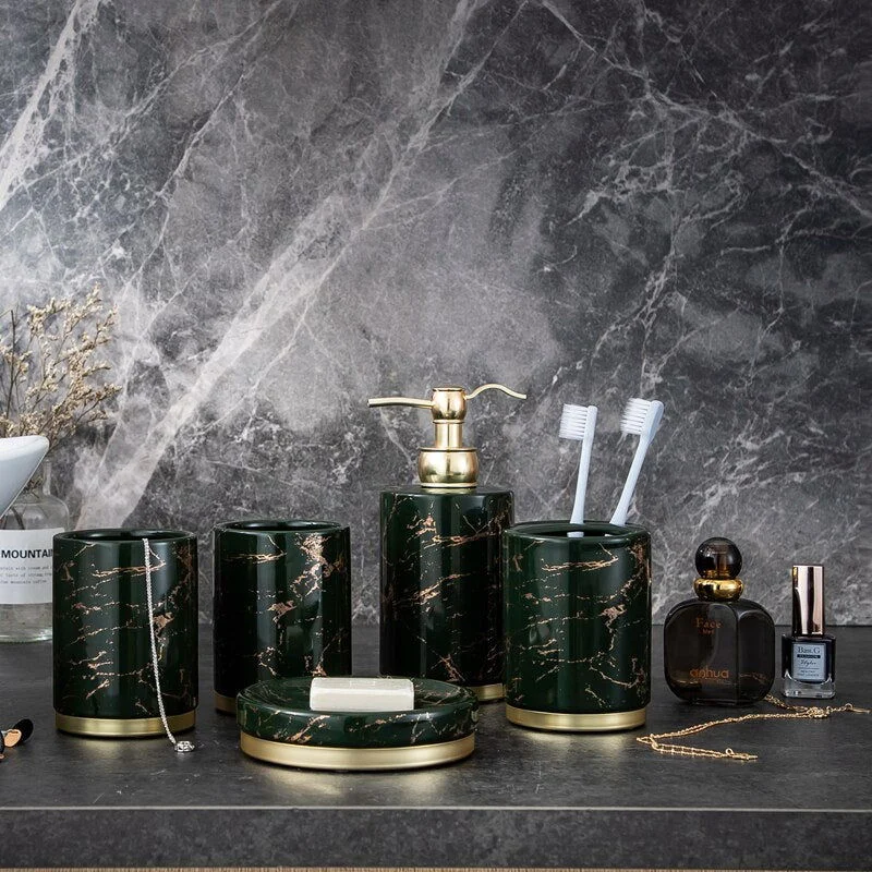 EMERALD LIGHTNING BATHROOM SET -  - #tag1#