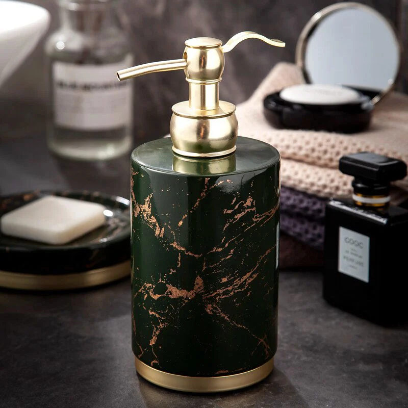 EMERALD LIGHTNING BATHROOM SET -  - #tag1#