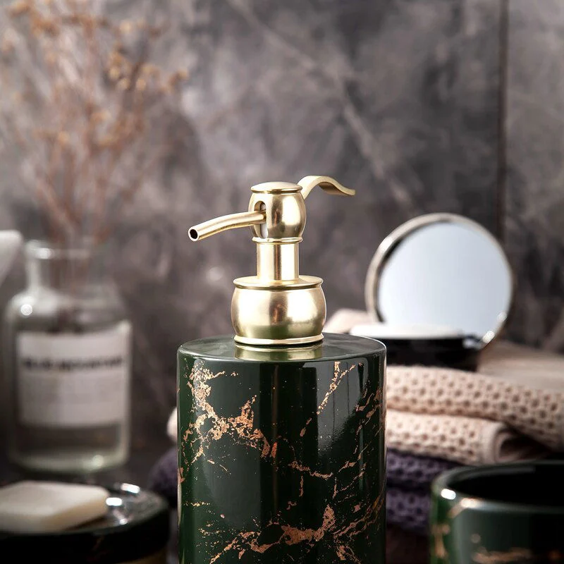 EMERALD LIGHTNING BATHROOM SET -  - #tag1#