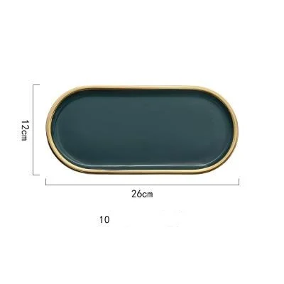 EMERALD SERVING DISH -  - #tag1#