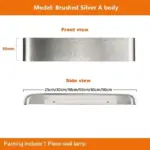 EM Keeper Modern Led Wall Light Fixture Staircase Lighting tag1