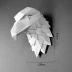Eagle Head Sculpture