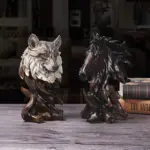 Eagle Wolf Horse Resin Animal Sculptures and Statues Decoration Artwork Birthday Gift