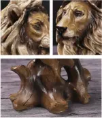 Eagle Wolf Horse Resin Animal Sculptures and Statues Decoration Artwork Birthday Gift