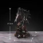 Eagle Wolf Horse Resin Animal Sculptures and Statues Decoration Artwork Birthday Gift