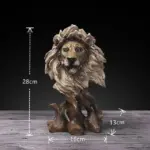 Eagle Wolf Horse Resin Animal Sculptures and Statues Decoration Artwork Birthday Gift