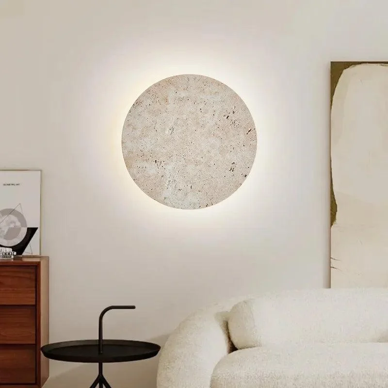 EarthyRadiance - Natural Stone Wall Lamp -  - #tag1#