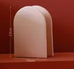 Earthy_Geometric_Pink_Ceramic_Vase_-_-4180773 Earthy Geometric Pink Ceramic Vase