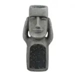 Easter Island Statue Flower Pot LED Lighting For Outside Garden Decoration tag1