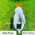 Easter Solar Powered LED Rabbit Play With Butterfly Outdoor Decor Garden Light tag1